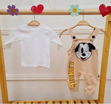 Cute Mickey Mouse Overalls - საბავშვო კომბინიზონი