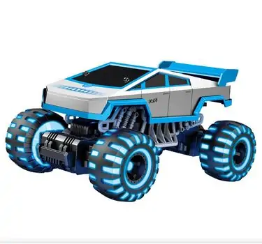 Monster RC Control Car With Lights - სათამაშო მანქანა დისტანციური მართვით და განათებით