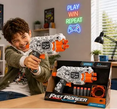 Fast Pioneer Electric Gun - სათამაშო თოფი
