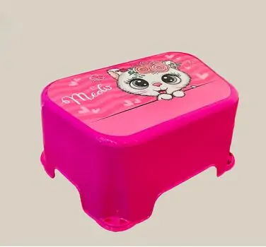 Tuffex One Step Stool საბავშვო საფეხური აბაზანისთვის Pink