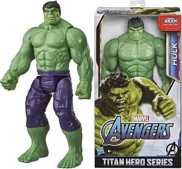 Marvel Avenger Hulk Titan Hero Series ჰალკის ფიგურა