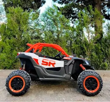 RC Racing Super Car Orange - ელექტრო მანქანა კაუჩუკის საბურავებით, 5 image