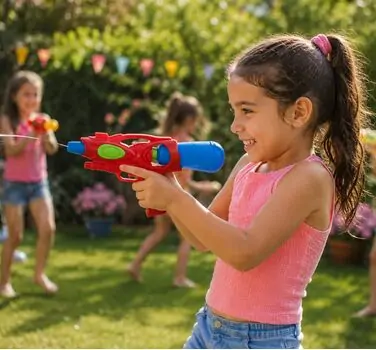 Water Gun 30 cm Red - სათამაშო წყლის თოფი