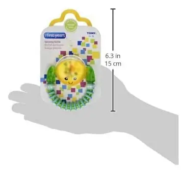 The First Years Spin and smile rattle L23146B ღრძილების მასაჟორი, 7 image