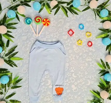 Magic Bear Puan Baby 4928 ჩვილის შარვალი Blue