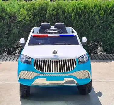 Jeep Police Car Blue - ელექტრო მანქანა