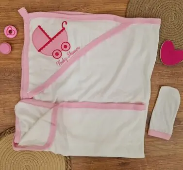 Hooded Towel Baby Shower საბავშვო პირსახოცი
