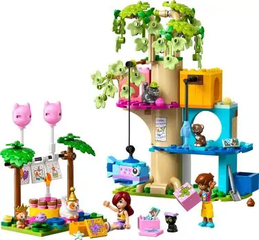 Lego Friends 42666 Cat Birthday Party & Tree House, 2 image