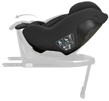Kikkaboo i-Class Plus i-Size Noir - მანქანის სავარძელი (ქარსითი), 6 image