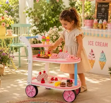 Ice Cream Cake Trailer - ნაყინის ტორტის ურიკა