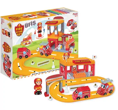 Dede 03323 FIRE ROAD SET 50 PCS სათამაშო ტრასა, 9 image