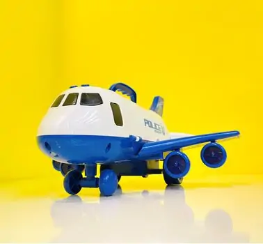 Police Plane - სათამაშო პოლიციის თვითმფრინავი, 4 image