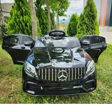 Mercedes New MLS Black - ელექტრო მანქანა კაუჩუკის საბურავებით და ტყავის სავარძლით, 2 image