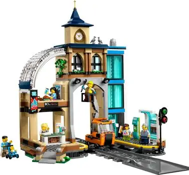 Lego City 60469 Central Train Station, 2 image