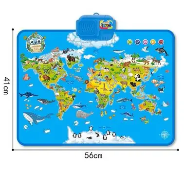 Animal World Play Mat - სათამაშო განსავითარებელი ხალიჩა, 2 image