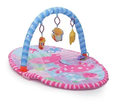 Cangaroo-ს განსავითარებელი ხალიჩა PLAYING MAT HAPPY SPACE PINK