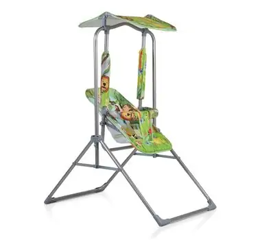 Cangaroo Garden Swing Funny Green საბავშვო საქანელა