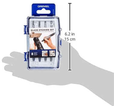 აქსესუარების ნაკრები DREMEL  2615C682JA GLASS ETCHING KIT, 6 image