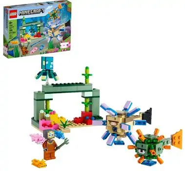 LEGO Minecraft  21180 The Guardian Battle