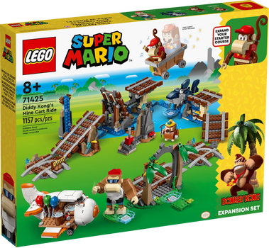 Lego Super Mario 71425 Diddy Kong's Mine Cart Ride Expansion Set