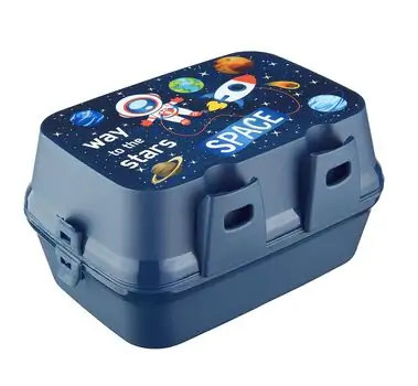 Tuffex Space Smart Lunch Box - საბავშვო ლანჩ-ბოქსი