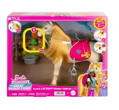 Barbie Horse with Sounds - ბარბის ცხენი ხმოვანი ფუნქციით