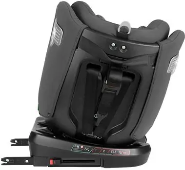 KikkaBoo i-Moove 2 i-SIZE Dark Grey, Black - მანქანის სავარძელი (ქარსითი), 10 image