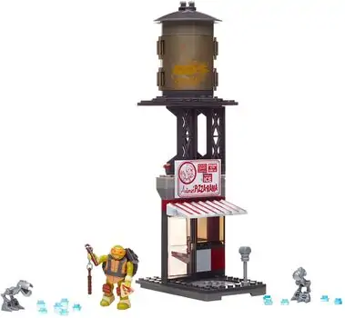 Mega Bloks Teenage Mutant Ninja Turtles Mikey Pizzeria Showdown სათამაშო კონსტრუქტორი DMX51