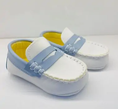 Papulin Baby Shoes 0-12 Months 3138 ჩვილის ფეხსაცმელი LIGHT BLUE