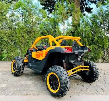 RC Racing Super Car Yellow - ელექტრო მანქანა კაუჩუკის საბურავებით, 6 image