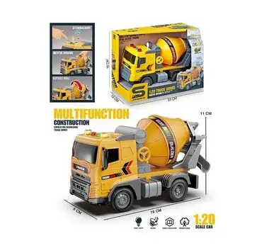 Multifunction Truck Car With Music And Light - სათამაშო სატვირთო მანქანა, 6 image