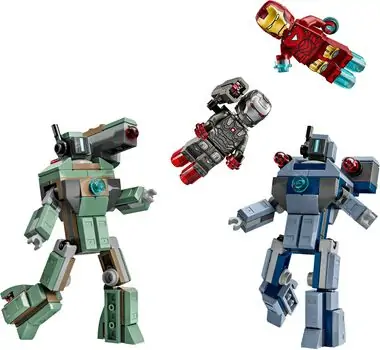 Lego Super Heroes 76320 Iron Man & War Machine vs. Hammer Drones, 2 image