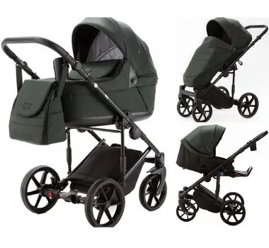 Adamex Locco Light 3 in 1 Stroller TK105 - საბავშვო ეტლის კომპლექტი, 3 image