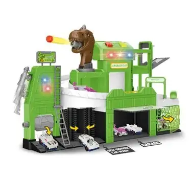 Dinosaur Paradise Track Set - სათამაშო დინოზავრის ტრასა, 7 image