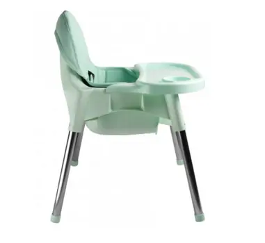 KikkaBoo Sky-High Mint საკვები სკამ-მაგიდა, 3 image