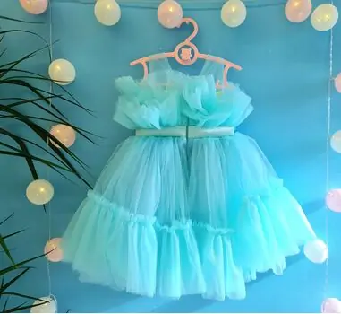 Baby Princes Dress Quality Kids - საბავშვო კაბა 1203 Blue
