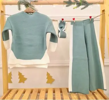 Cute Baby 2 In 1 Set Mint - საბავშვო ტანსაცმლის ნაკრები