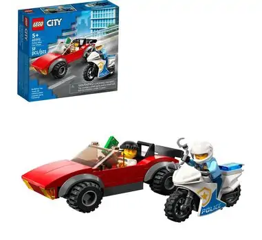 Lego City 60392 Police Bike Car Chase
