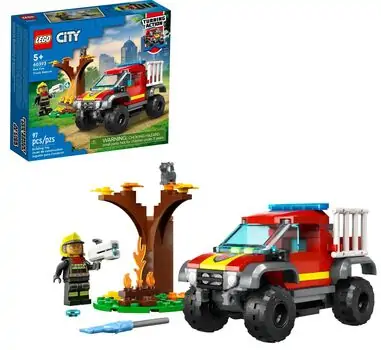 Lego City 60393 4x4 Fire Truck Rescue