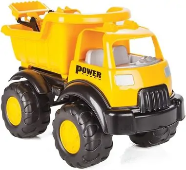 Pilsan 06 518 Power Truck With Bulldozer - სათამაშო ბულდოზერი მანქანა