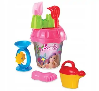 Dede Big Barbie Sand Bucket 01281 ქვიშაში სათამაშო ნაკრები