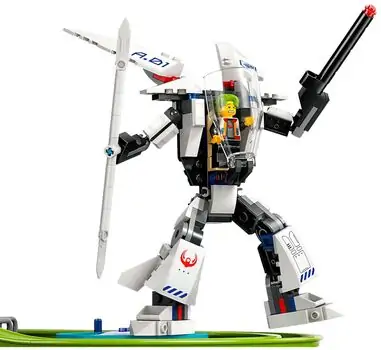 Lego City 60421 Robot World Roller-Coaster Park, 4 image