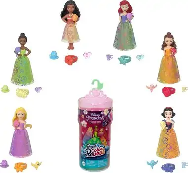 Disney Princess Royal Color Reveal HRN63 - დისნეის პრინცესები ფერის ტრანსფორმაციით