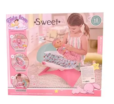 Moni Toys doll 36cm თოჯინა აქსესუარებით 8695