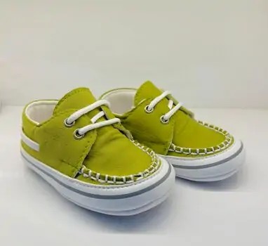 Papulin Baby Shoes 0-12 Months 3145 ჩვილის ფეხსაცმელი GREEN