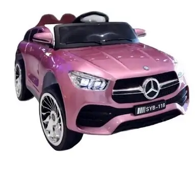 Mercedes-Benz G118 Pink - ელექტრო მანქანა კაუჩუკის საბურავებით და ტყავის სავარძლით, 3 image
