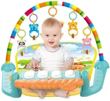 Babycim Mushroom Play Mat With Piano განსავითარებელი ხალიჩა, 4 image