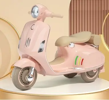 Vespa Moto Pink With Little Bag - ელექტრო სკუტერი ჩანთით, 2 image