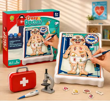 Crazy Doctor Playset - სათამაშო საექიმო ნაკრები