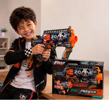 V-Zone Electric Zombie Toy Gun - ელექტრო ზომბის სათამაშო იარაღი